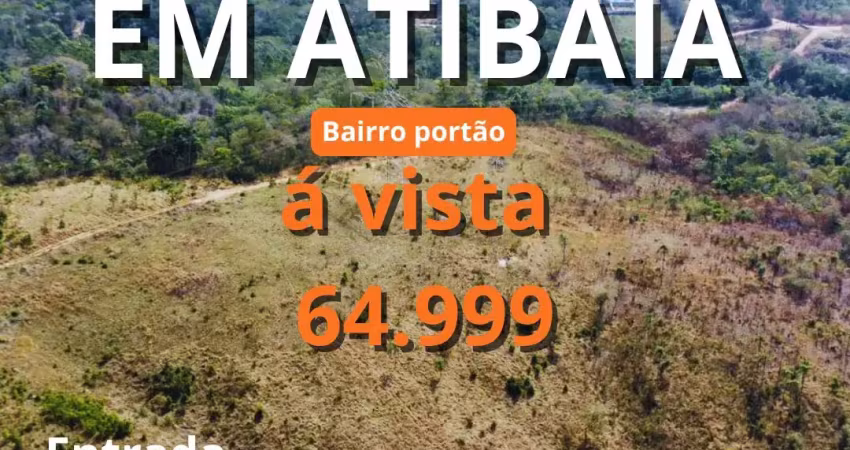 Lançamento exclusivo – terrenos em atibaia (bairro do portão)!