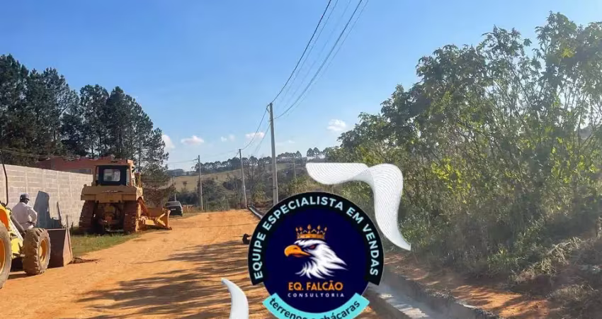 He terrenos planos, local ideal para chácaras! 500m² agende a sua visita!
