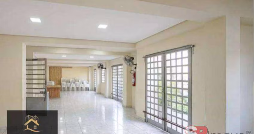 Apartamento com 2 dormitórios à venda, 58 m² por R$ 300.000,00 - Belenzinho - São Paulo/SP