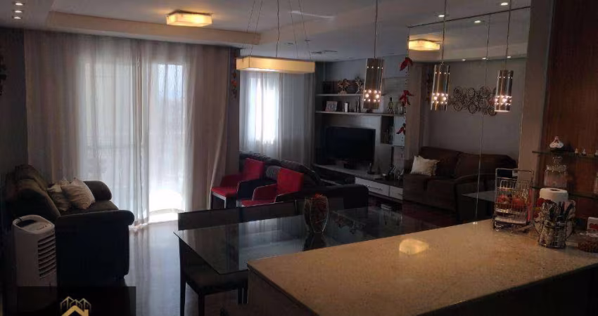 Apartamento com 3 dormitórios à venda, 72 m² por R$ 725.000,00 - Tatuapé - São Paulo/SP