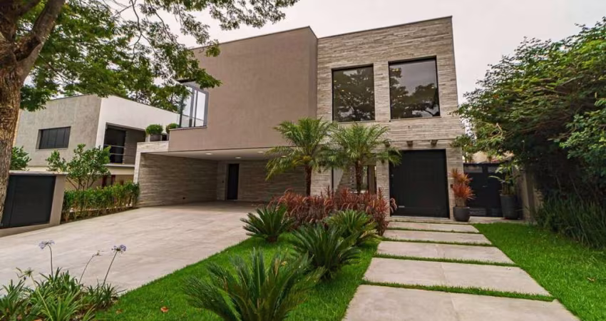 Casa Alphaville 02 LUXUOSA E IMPECÁVEL COM 4 SUÍTES / SALA INTEGRADA