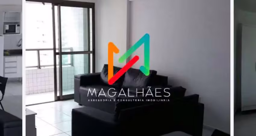 Flat 2 quartos para locação - edf. baia de mesquita residence