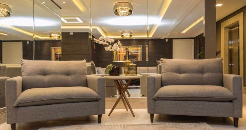 Excelente 3 dormitórios decorado com 1 suíte, living para 2 ambientes, cozinha americana com churrasqueira, área de serviço, banho social,&lt;BR&gt;&lt;BR&gt;Entregue com todo acabamento, piso laminad