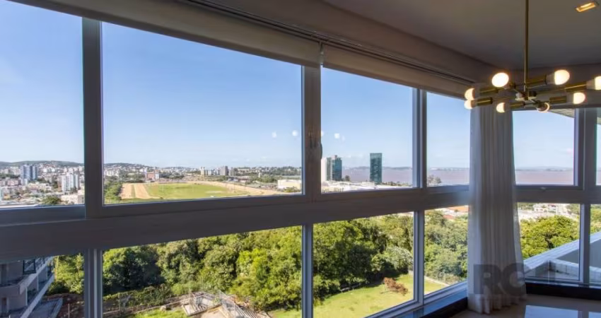 Apartamento dos sonhos à venda em Icaraí, Porto Alegre! !&lt;BR&gt;&lt;BR&gt;Descubra este espetacular imóvel com 3 quartos (1 suíte), oferecendo 114,2m² de área privativa semi-mobiliada, com uma vist