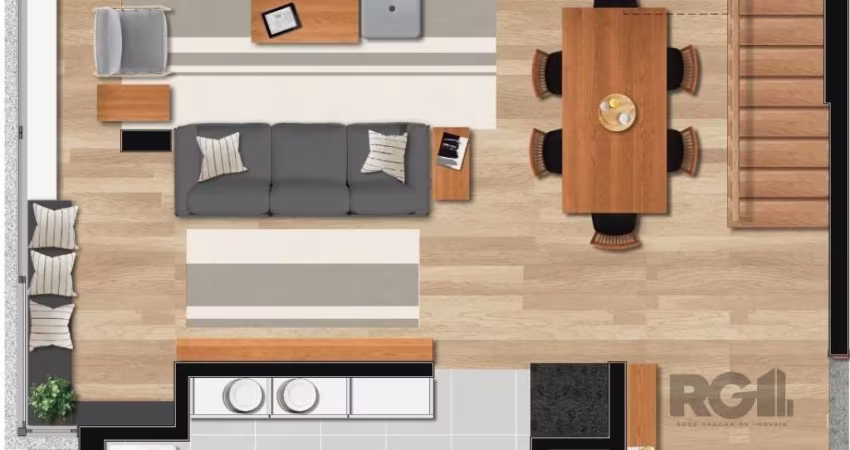 APTO DUPLEX de 2  dormitórios (1 suíte),sala, lavabo, cozinha americana e churrasqueira - box duplo  01.&lt;BR&gt;Piscina, Fitness, Salão de Festas, Sala de Jogos, Vestiário diaristas&lt;BR&gt;2 eleva