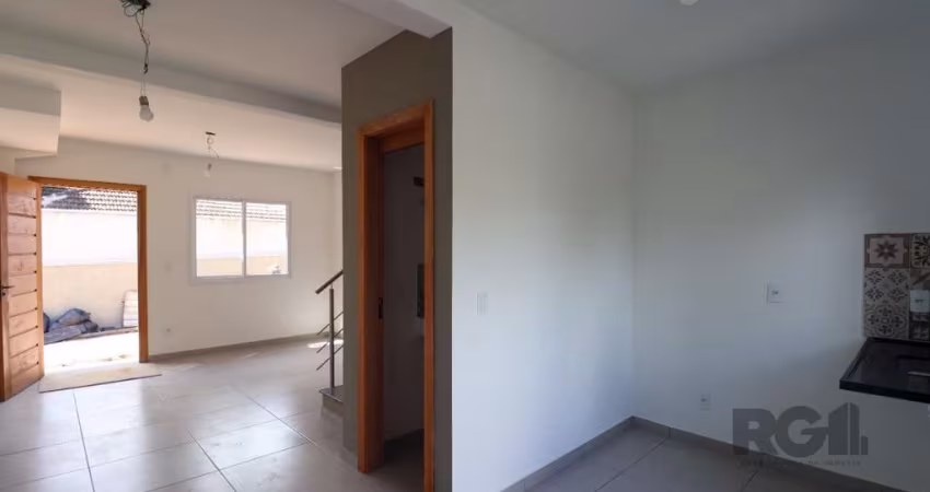 Apresentamos um incrível sobrado novo em condomínio fechado no bairro Vila Nova, em Porto Alegre, com previsão de entrega para abril de 2025. Este imóvel foi projetado para oferecer conforto e sofisti