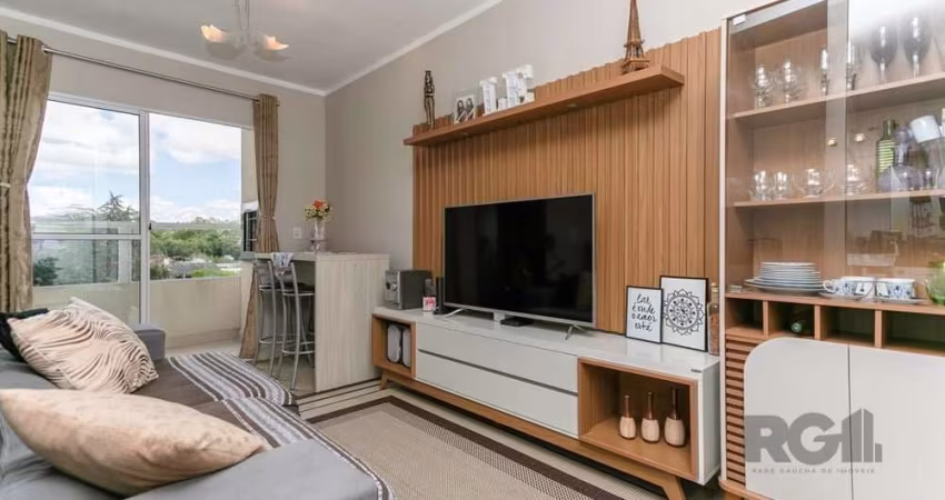 Venha conhecer este apartamento com dois dormitórios, sala para dois ambientes, cozinha com área de serviço, sacada com churrasqueira totalmente mobiliado!!! Com apenas 5 meses de uso, o imóvel conta 