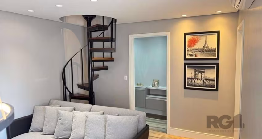 Cobertura dos sonhos no Higienópolis Mobiliada, sofisticada e pronta para morar! Se você busca exclusividade, conforto e sofisticação, essa cobertura de 128m² vai te encantar! Localizada a poucos pass