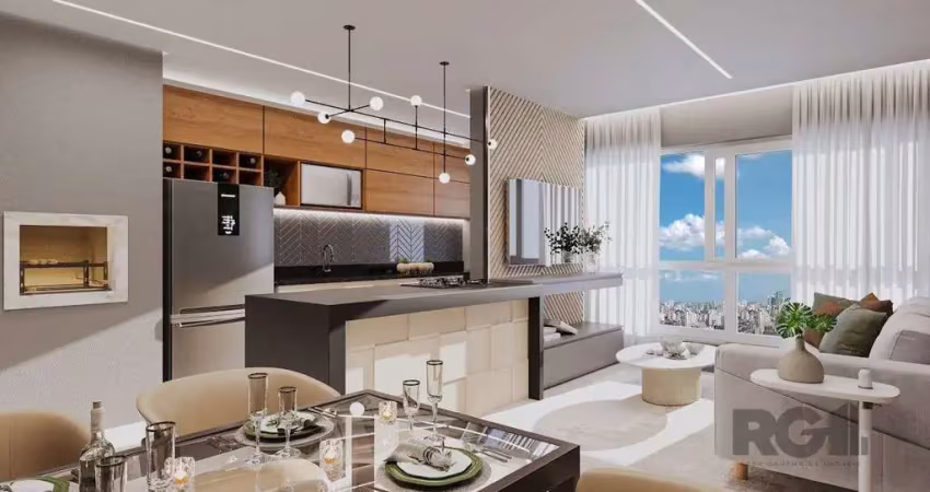 Apartamento com 2 quartos sendo 1 suíte, 63,91m² no bairro jardim botânico - poa