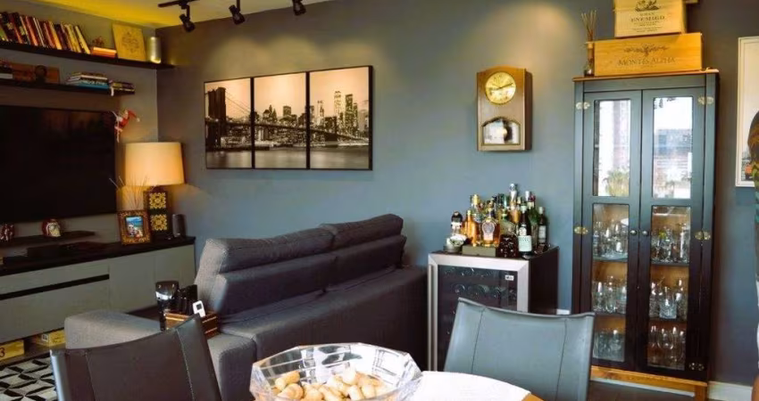 Excelente apartamento 2 dormitórios com 1 suíte e vista panorâmica para o Guaíba
