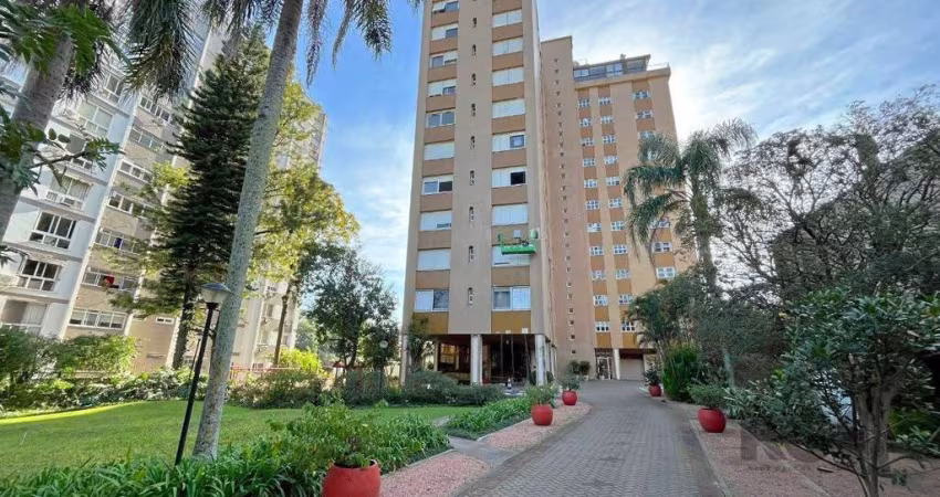 Apartamento à venda em Santa Tereza, Porto Alegre. Com 3 dormitórios, 3 banheiros, mobiliado, 2 vagas de garagem