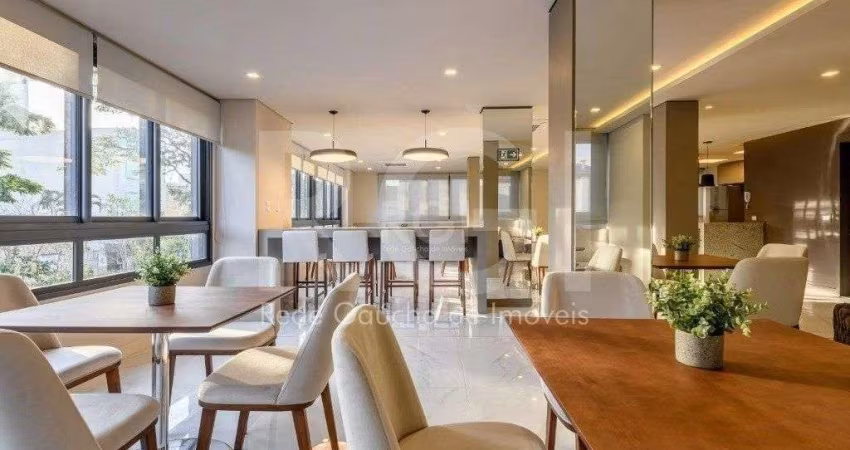 Apartamento novo com 3 dormitórios,churrasqueira,vista ,vaga