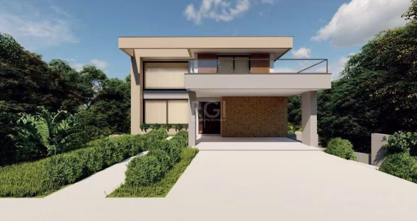 Casa Condominio para Venda - 254m², 4 dormitórios, sendo 4 suites, 2 vagas - Alphaville, Porto Alegre