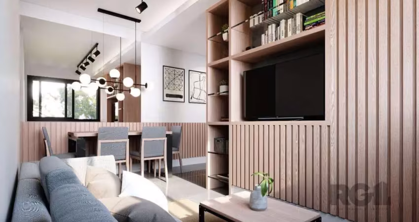 Apartamento com 29 m², possui uma suíte próximo a ufrgs
