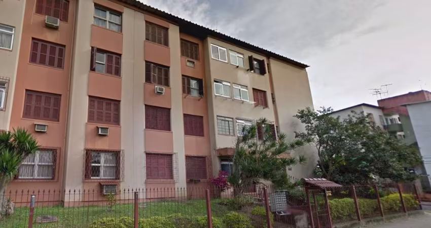 Apartamento com 02 quartos e 01 vaga escriturada no Bairro Rubem Berta