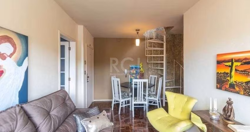 Cobertura para Venda - 114.5m², 2 dormitórios, 1 vaga - Cristal