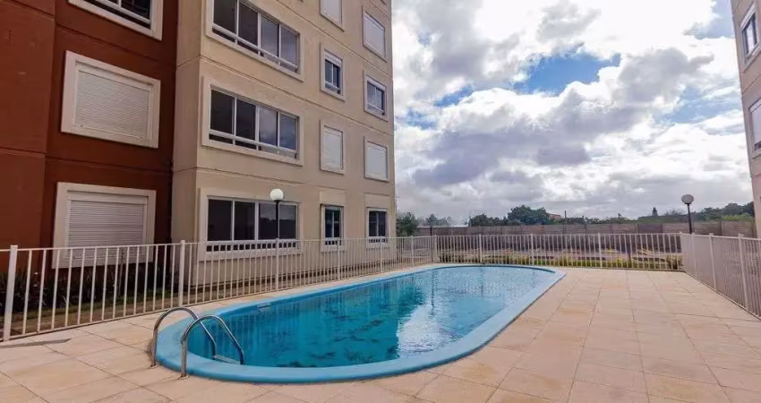 Apartamento novo com 2 dorm com churrasqueira no parque santa fe