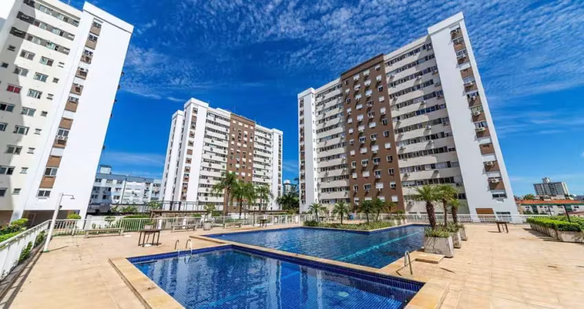 Apartamento semimobiliado 2 quartos, e 1 banheiro social e 1 vaga