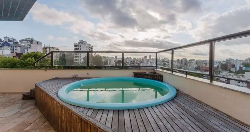 Vende-se cobertura com 3 quartos (1 suíte), piscina privativa, 202m² e 2 vagas - mont serrat