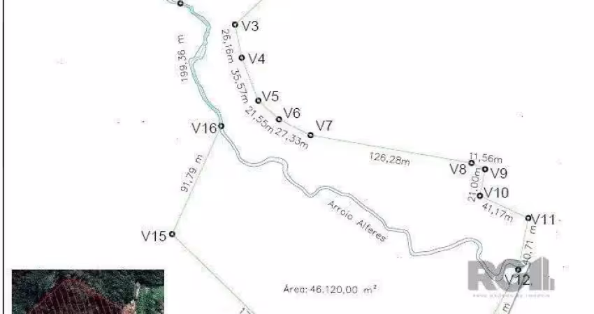Terreno à venda na Estrada Antônio Borges, --, Belém Velho, Porto Alegre