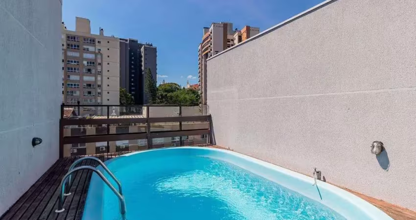 Apartamento à venda com 2 quartos 96 m² na rua coronel paulino teixeira, rio branco, porto alegre