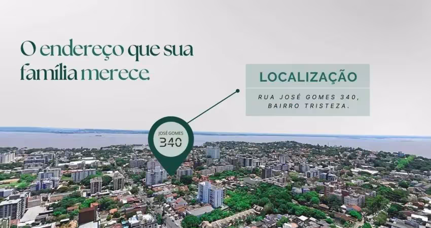 Apartamento no bairro tristeza com 2 suítes e 2 vagas (conclusão em 2028)