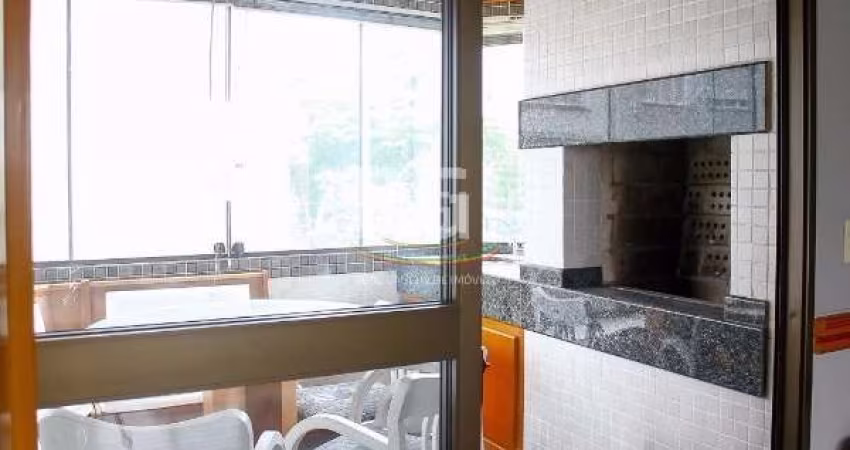 Vende-se excelente apartamento com 3 dormitórios, sendo 1 suíte, living em 3 ambientes, com sacada e churrasqueira, lavabo, banho social, copa e cozinha, área de serviço, dependência de empregada, ban