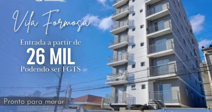 Apartamento para Venda em São Paulo, Vila Formosa, 2 dormitórios, 1 banheiro, 1 vaga