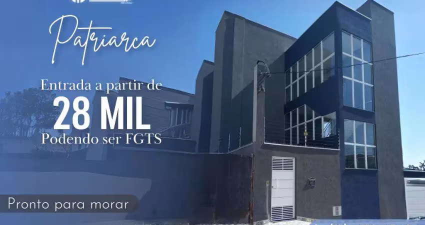 Casa sobreposta para venda em são paulo, cidade patriarca, 2 dormitórios, 1 banheiro, 1 vaga