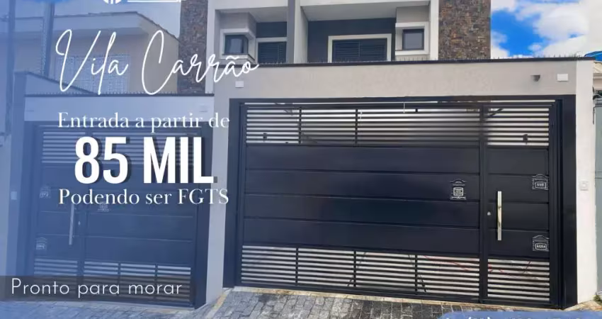 Sobrado para venda em são paulo, vila carrão, 3 dormitórios, 3 suítes, 4 banheiros, 4 vagas