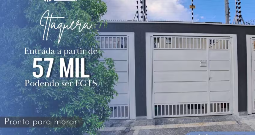 Sobrados novos à venda em Itaquera 3 dormitórios 2 vagas