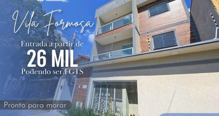 Apartamento para venda em são paulo, vila formosa, 2 dormitórios, 1 banheiro