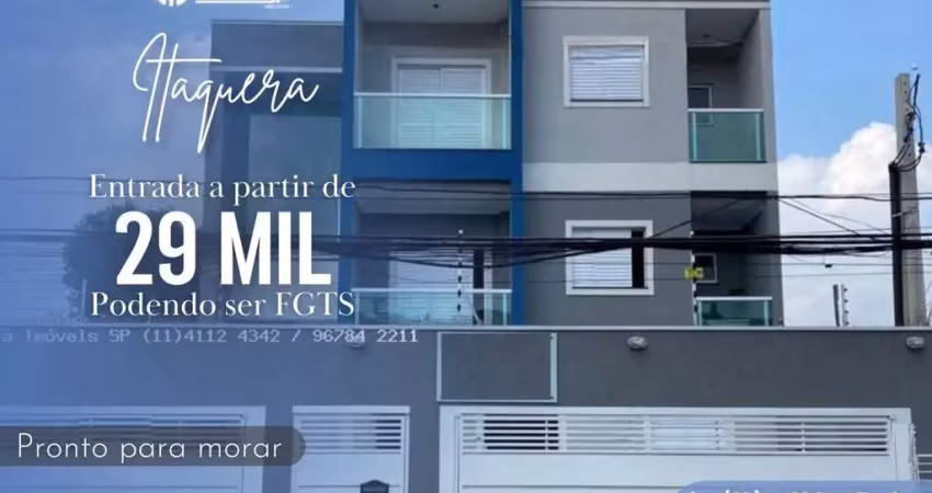 Apartamento para venda em são paulo, itaquera, 2 dormitórios, 1 banheiro, 1 vaga