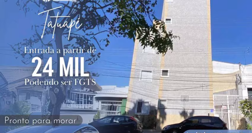 Apartamento para venda em são paulo, tatuapé, 2 dormitórios, 1 banheiro