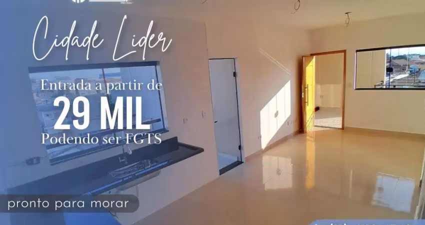 Apartamento para Venda em São Paulo, Cidade Lider, 2 dormitórios, 1 banheiro, 1 vaga