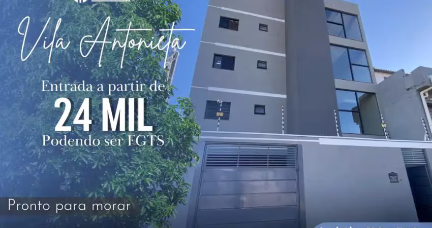 Casa sobreposta para venda em são paulo, vila antonieta, 2 dormitórios, 1 banheiro, 1 vaga