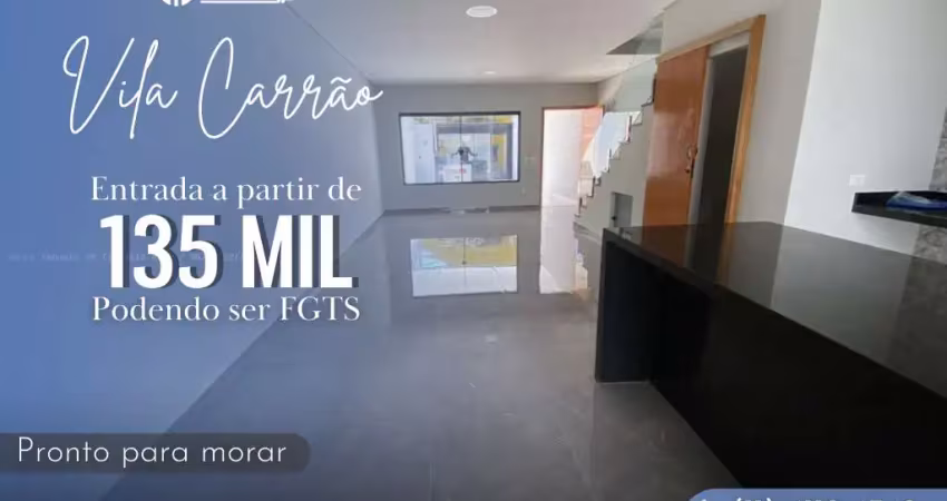 Sobrado para venda em são paulo, vila carrão, 3 dormitórios, 3 suítes, 4 banheiros, 4 vagas