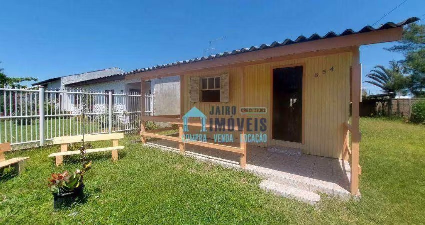 Casa com 2 dormitórios à venda por R$ 130.000,00 - Centro - Balneário Pinhal/RS