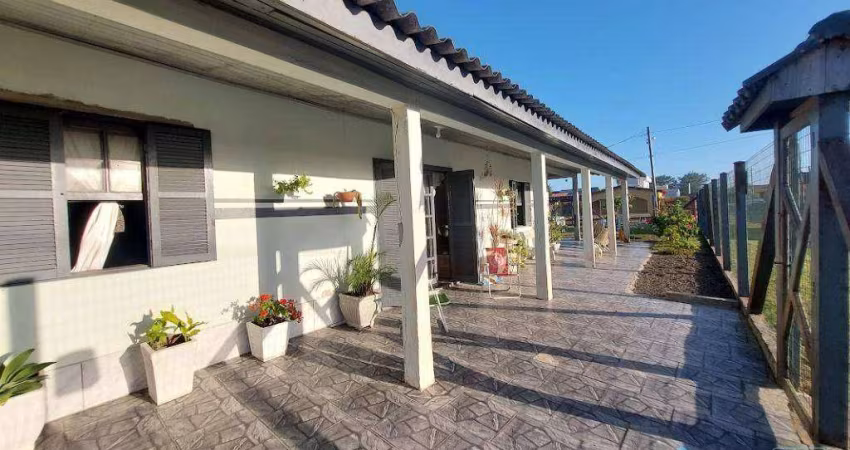 Casa com 3 dormitórios à venda por r$ 180.000,00 - centro - balneário pinhal/rs