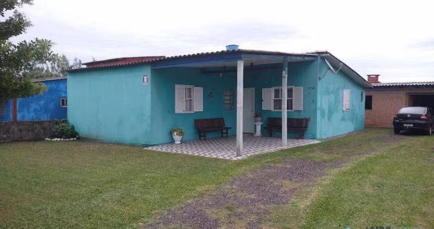 Casa com 2 dormitórios à venda por r$ 150.000,00 - centro - balneário pinhal/rs