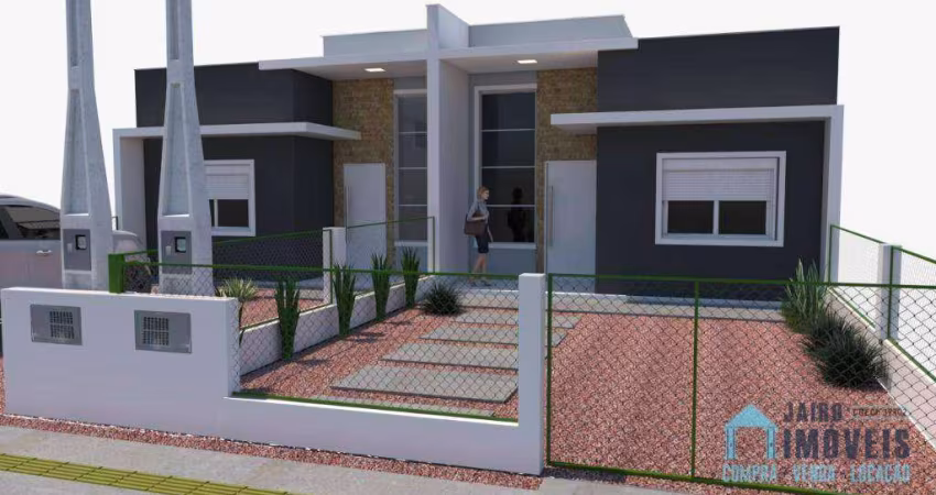 Casa com 2 dormitórios à venda, 77 m² por R$ 335.000,00 - Balneário Jardim Beira Mar - Tramandaí/RS