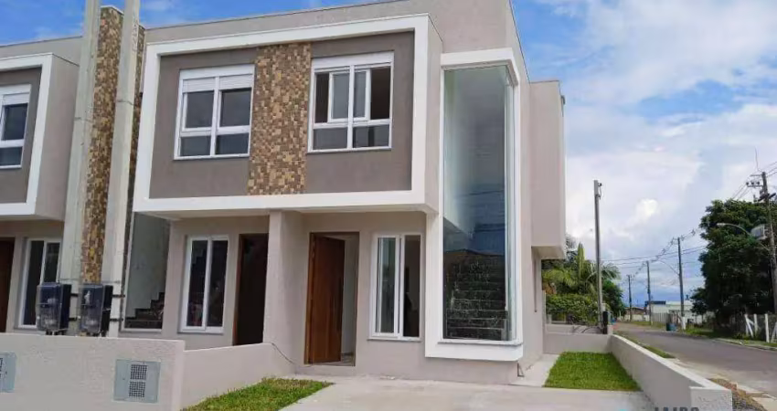 Sobrado com 2 dormitórios à venda, 80 m² por r$ 365.000 - santa luzia - osório/rs
