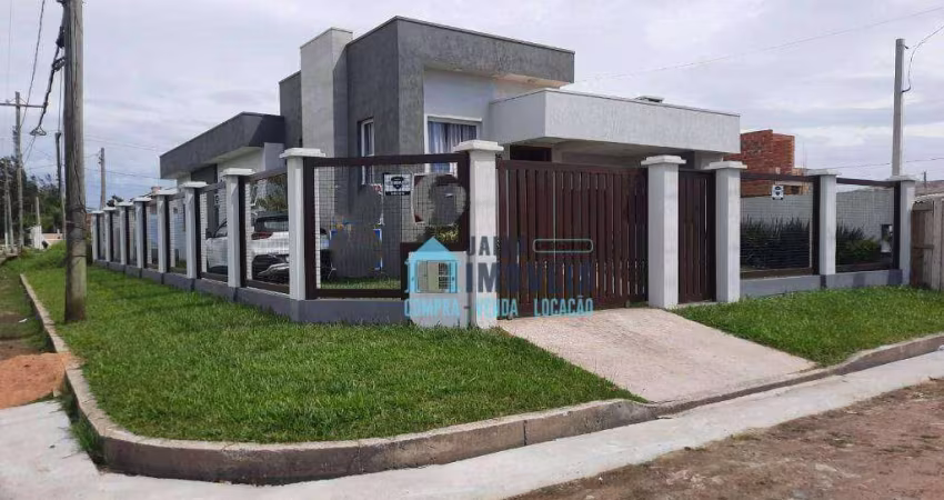 Casa de esquina a 100 metros do mar, com 6 dormitórios à venda, 150 m² por R$ 854.000 - Zona Nova - Tramandaí/RS