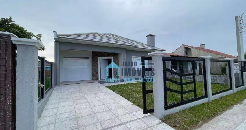 Casa com 3 dormitórios à venda, 119 m² por r$ 702.000,00 - centro - nova tramandaí/rs