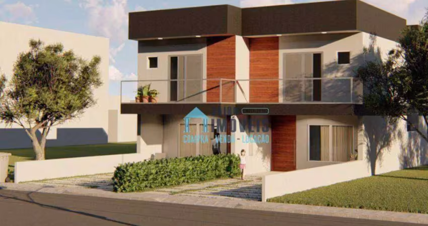 Apartamento duplex com 3 dormitórios à venda, 127 m² por r$ 561.600 - santa luzia - osório/rs