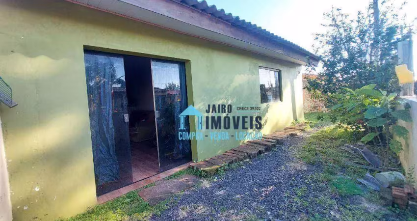 Casa com 2 dormitórios e amplo pátio à venda por r$ 180.000 - centro - balneário pinhal/rs