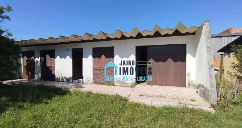 Casa com 3 dormitórios à venda por r$ 190.000 - centro - balneário pinhal/rs