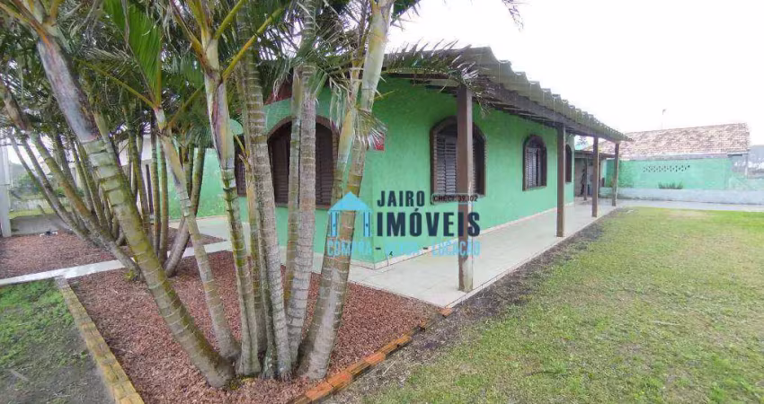 Casa com 4 dormitórios, terreno de esquina à venda, 163 m² por r$ 370.000 - centro - cidreira/rs