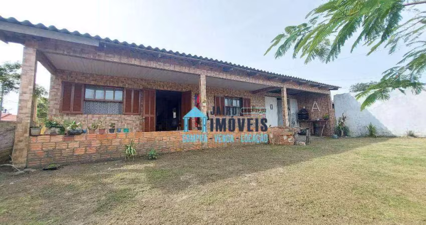 Casa com 3 dormitórios à venda, por r$ 130.000 - magistério - balneário pinhal/rs