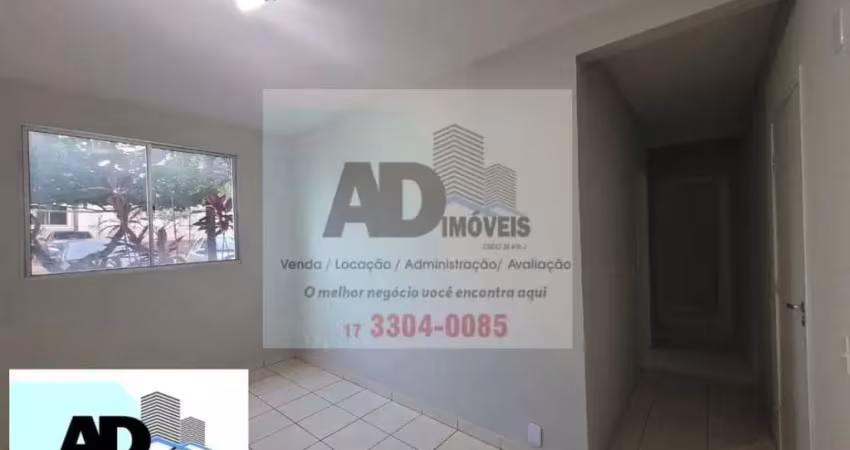 Apartamento para venda em são josé do rio preto, loteamento clube v, 2 dormitórios, 1 banheiro, 1 vaga